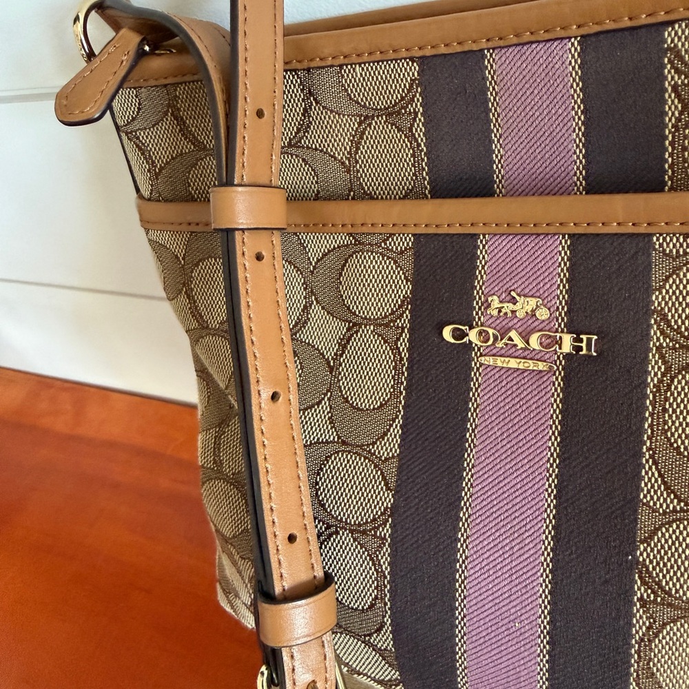Coach File Crossbody Bag - Picture 12 of 16